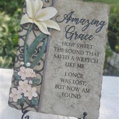 Amazing Grace Plaque